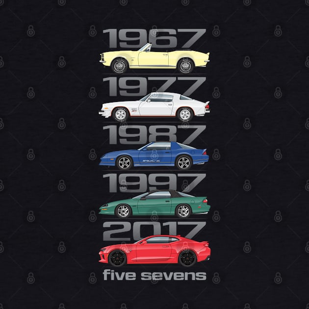 five sevens by ArtOnWheels